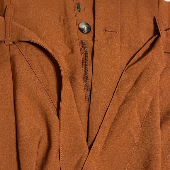 NWT Madewell Drapey Paper Bag Pants, Tie Waist, 4 - Picture 8 of 9